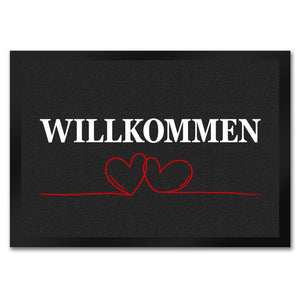 Willkommen Fußmatte