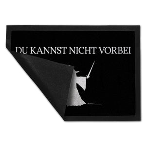 Du kannst nicht vorbei Fußmatte