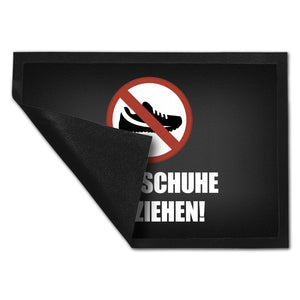 Bitte Schuhe ausziehen Fußmatte