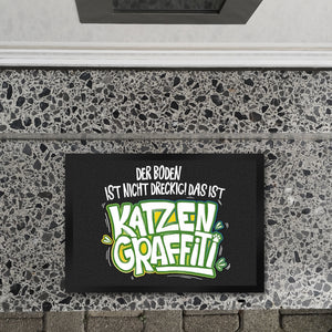 Katzengraffiti Fußmatte