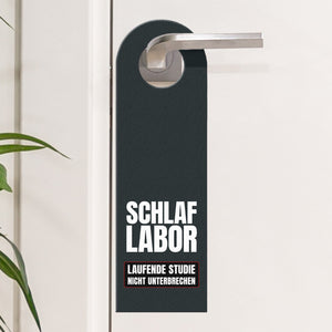 Schlaflabor Türhänger