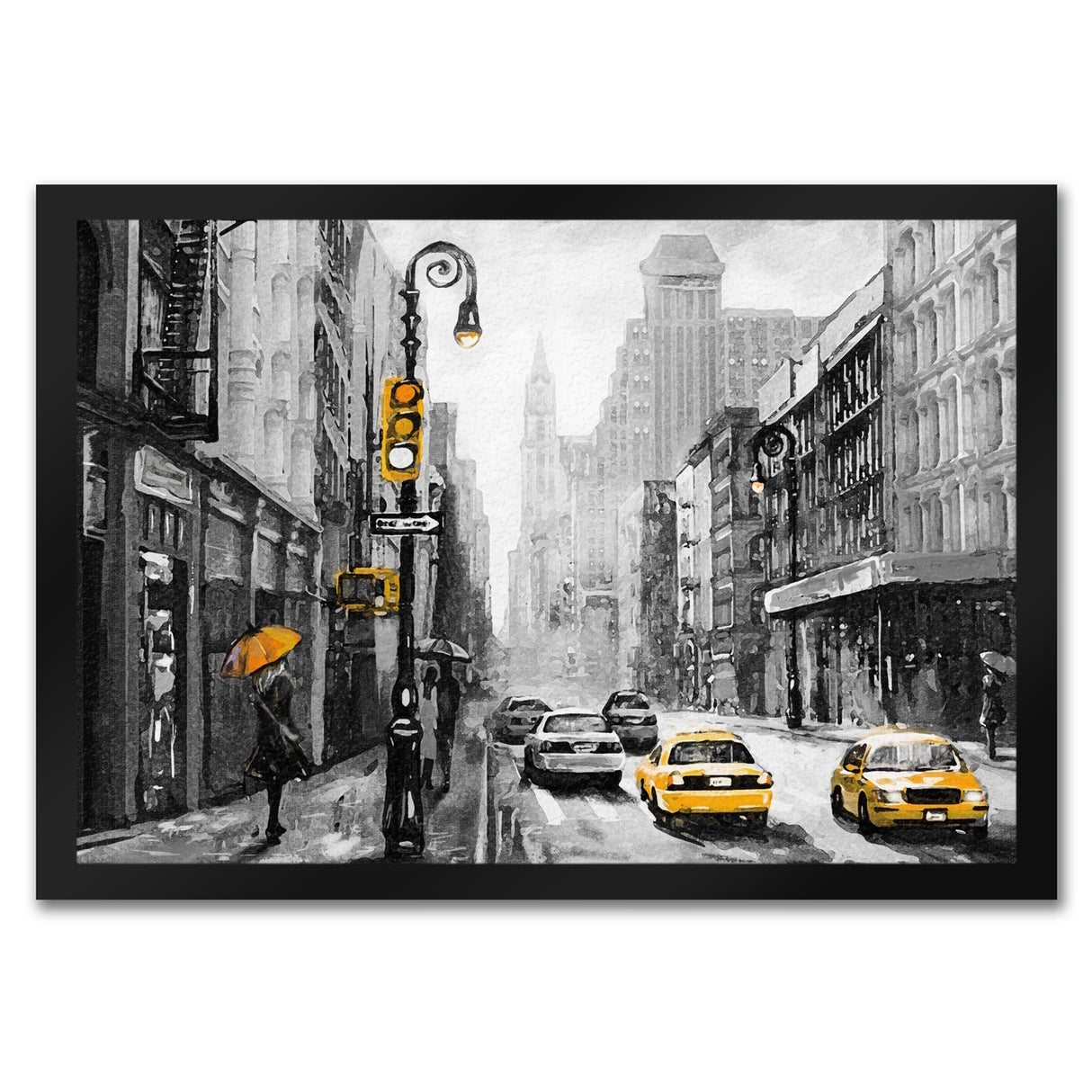 New York City Taxi Fußmatte