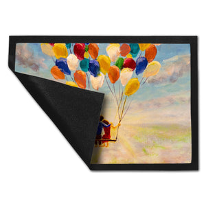 Luftballon Love and Life Fußmatte