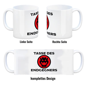 Tasse des Endgegners Kaffeebecher