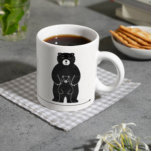 Papa Bär Kaffebecher mit süßem Bärenmotiv Kaffeebecher