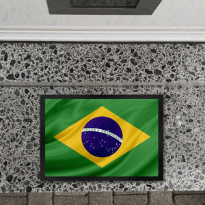 Brasilien Fahne und Flagge Fussmatte Fanartikel