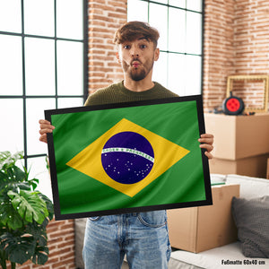 Brasilien Fahne und Flagge Fussmatte Fanartikel