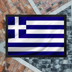 Griechenland Fahne und Flagge Fussmatte Fanartikel