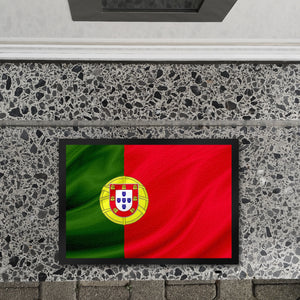 Portugal Fahne und Flagge Fussmatte Fanartikel