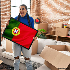 Portugal Fahne und Flagge Fussmatte Fanartikel