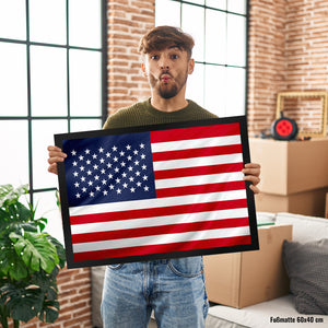 USA Amerika Fahne und Flagge Fussmatte Fanartikel