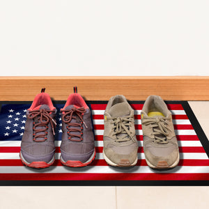 USA Amerika Fahne und Flagge Fussmatte Fanartikel