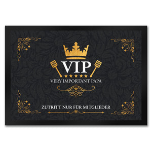 Very Important Papa Fußmatte mit VIP Motiv