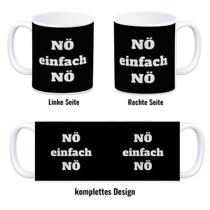NÖ einfach NÖ Kaffeebecher mit Spruch