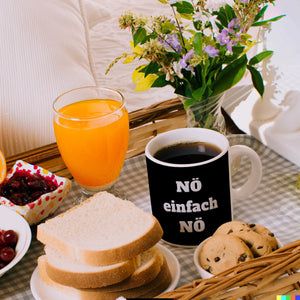 NÖ einfach NÖ Kaffeebecher mit Spruch
