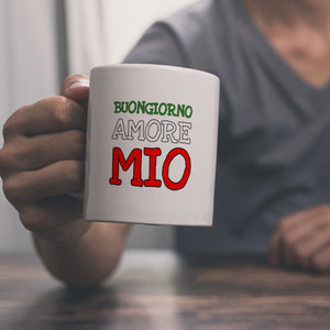Buongiorno Amore Mio Italien Kaffeebecher