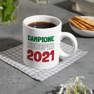 Kaffeebecher Campione Europeo 2021 Italia Italien Europameister Tazza