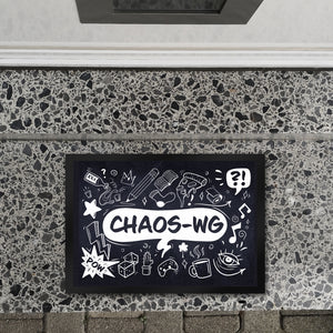 Fußmatte mit Chaos WG Motiv - mit vielen witzigen Comicdesigns