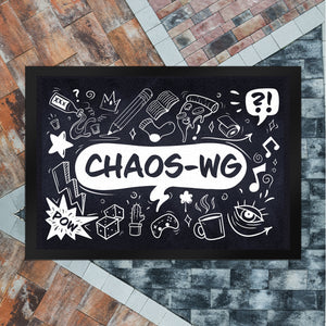 Fußmatte mit Chaos WG Motiv - mit vielen witzigen Comicdesigns