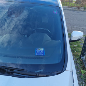 SU-PI Nachbarn, dass ihr mir diese Parklücke freihaltet! Parkscheibe
