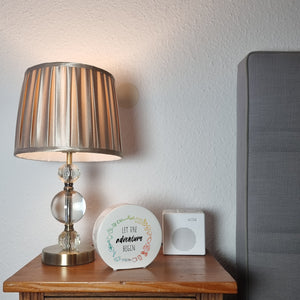 Spardose mit Campingmotiven in bunten Farben - Let the adventure begin