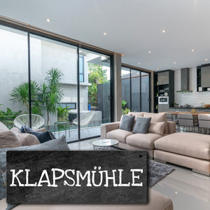 Klapsmühle Metallschild das perfekte Türschild für die Wohnungstüre