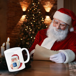 Ein Glühwein am Morgen vertreibt Kummer und Sorgen lustige Glühweintasse