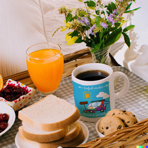 Camping Abenteuer Kaffeebecher