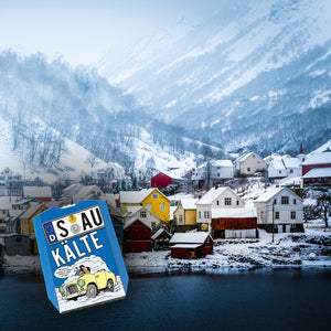 SAU Kälte Schneefall im Winter Parkscheibe mit 2 Einkaufswagenchips