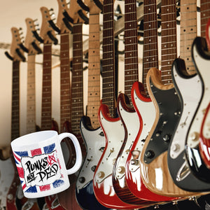 Punks not Dead Union Jack Kaffeebecher