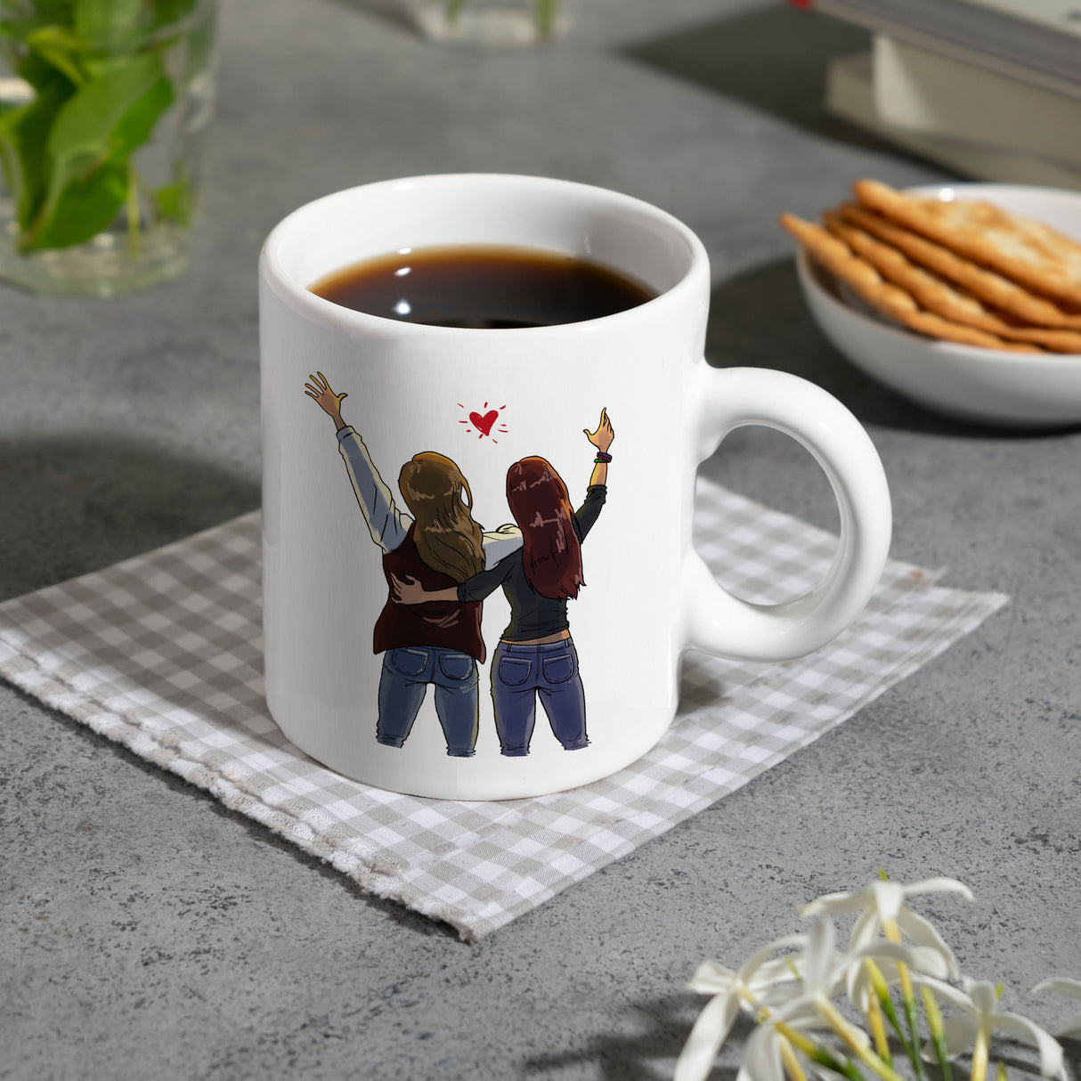 Best Friends forever BFF Kaffeebecher
