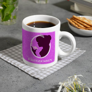 Prinzessin Aschenputtel Kaffeebecher in pink