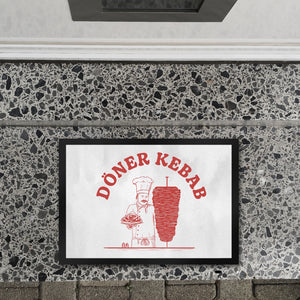 Döner Kebab witzige Fußmatte mit Dönermotiv