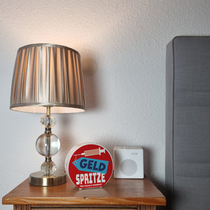 Geldgeschenk Spardose mit Geldspritze Motiv in {Rot}