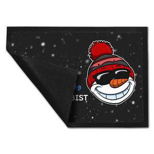 Cool dass du da bist Fußmatte mit witzigem Schneemann-Motiv