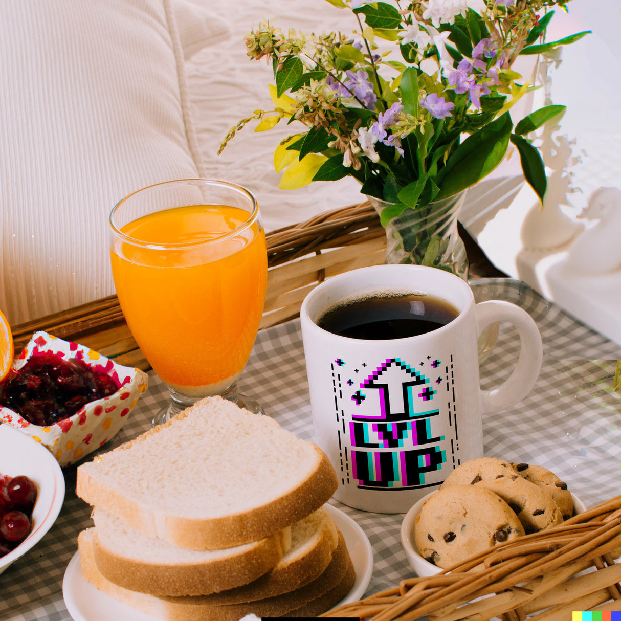 LVL UP Kaffeetasse mit witzigem Videospielmotiv