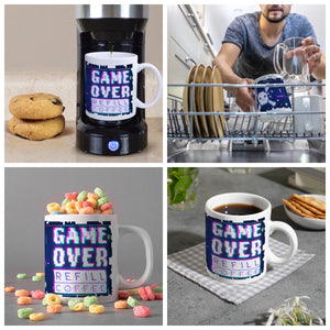 Game Over Refill Coffee Kaffeetasse für Gamer