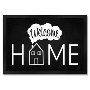 Welcome Home Fußmatte mit Haus-Motiv