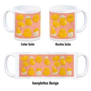 Küken Kaffeebecher für Ostern