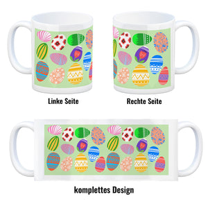 Eier Kaffeebecher für Ostern