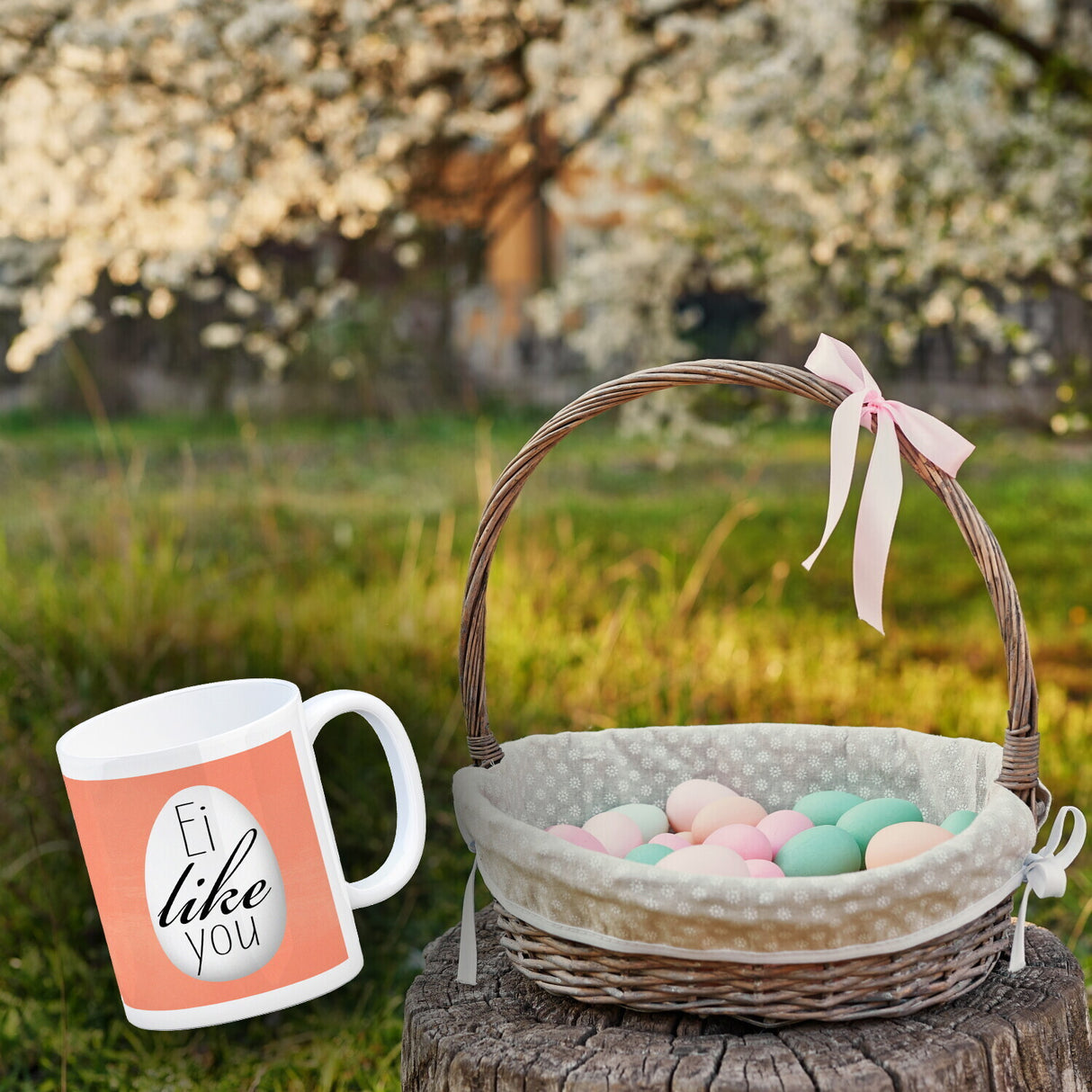 Ei like you witziger Kaffeebecher für Ostern