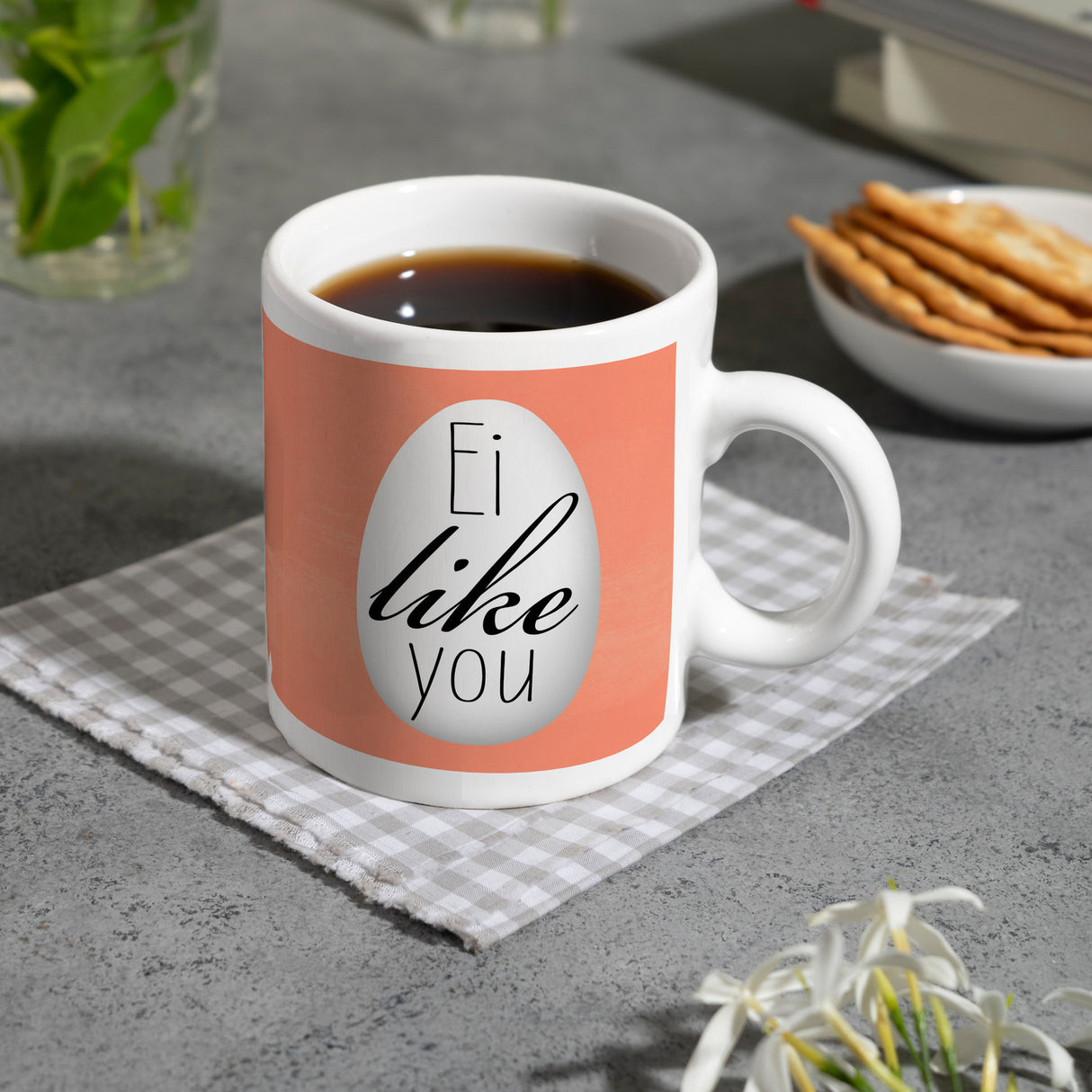 Ei like you witziger Kaffeebecher für Ostern