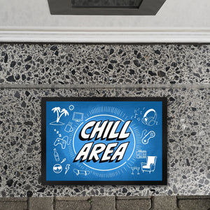 Chill Area Icons Fußmatte