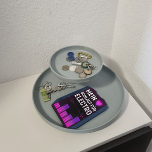 Mein Herz schlägt für Electro Parkscheibe mit 2 Einkaufswagenchips