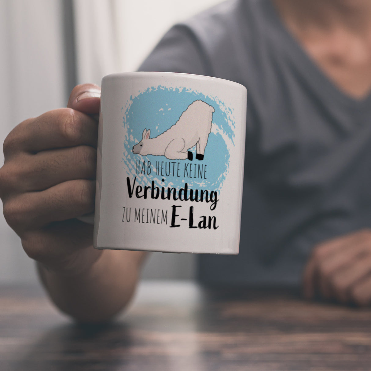 Hab heute keine Verbindung zu meinem E-Lan Alpaka Kaffeebecher