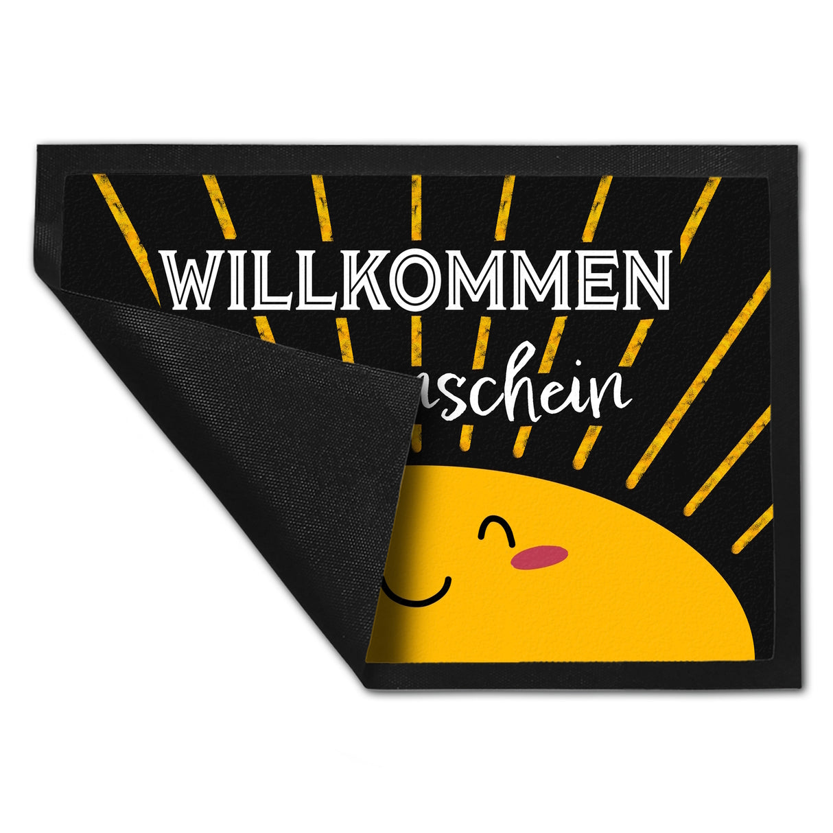 Willkommen Sonnenschein Fußmatte
