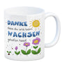Danke Kaffeebecher für Erzieherinnen und Kindergärtnerinnen