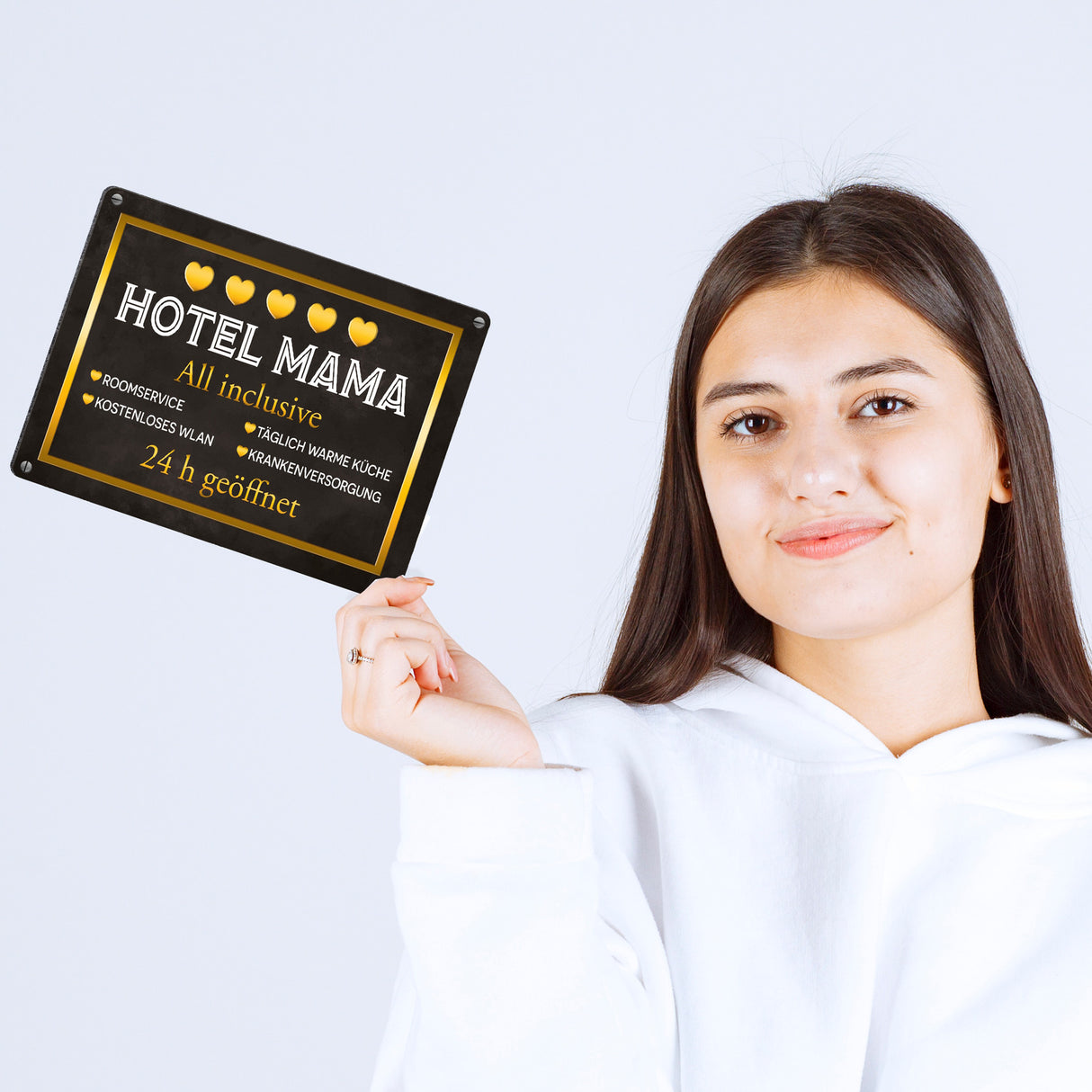 Hotel Mama - All inclusive Metallschild