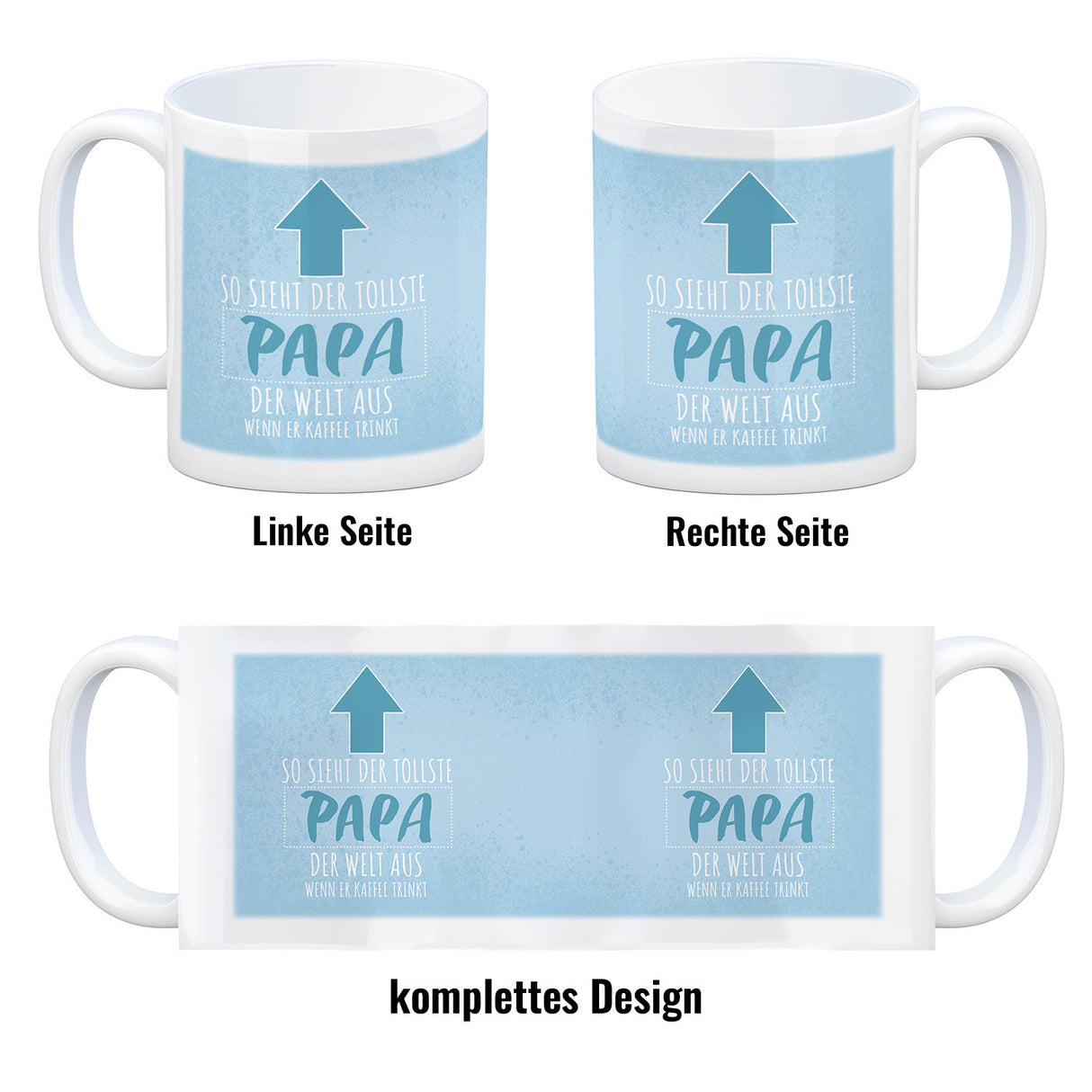 So sieht der tollste Papa der Welt aus wenn er Kaffee trinkt Kaffeebecher