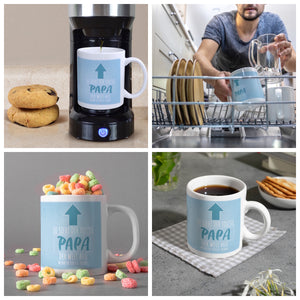 So sieht der tollste Papa der Welt aus wenn er Kaffee trinkt Kaffeebecher